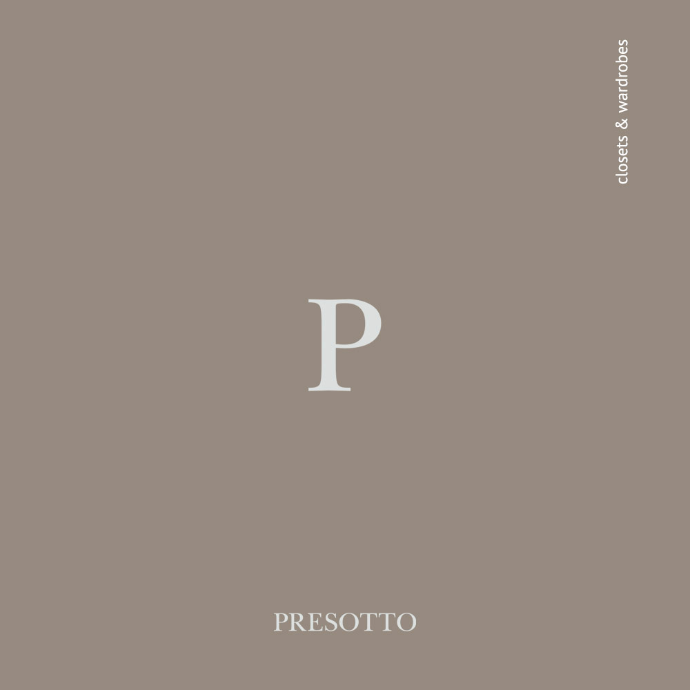 Presotto closets catalogue download