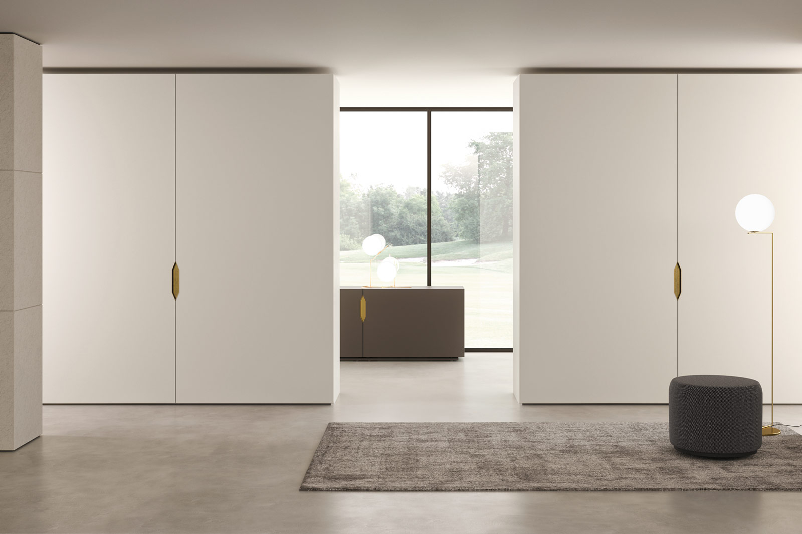 Wardrobes dressing room by Presotto
